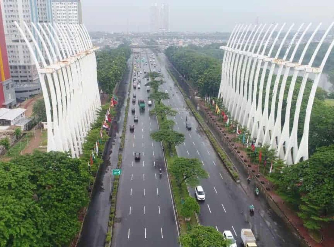 Proyek Pelebaran Ruas Tol Kemayoran