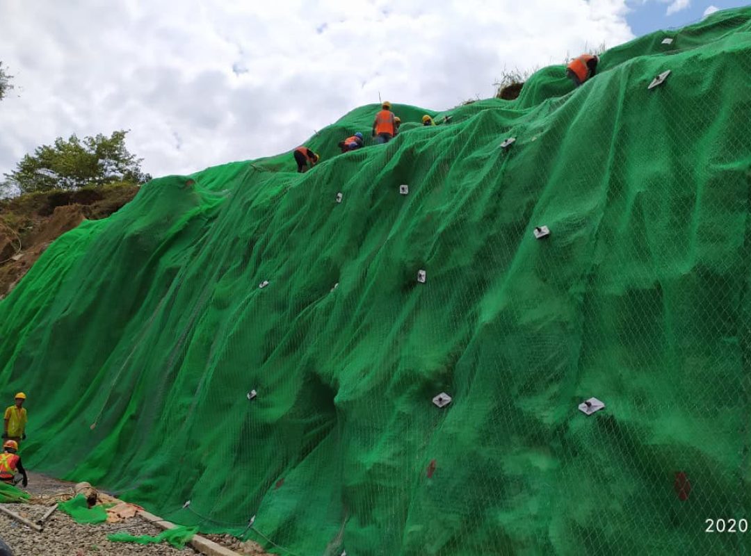 Proyek Stabilisasi Lereng Rampa Poriaha Mungkur (WINRIP)